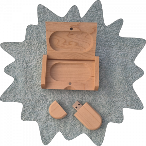 Clé USB coffret Bois