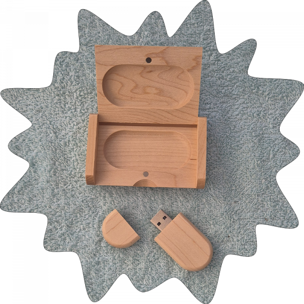 Clé USB coffret Bois