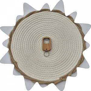 Porte-clé décapsuleur bois